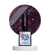 NAILSOFTHENIGHT 11  base reflectante de camuflaje con brillo  10 ml